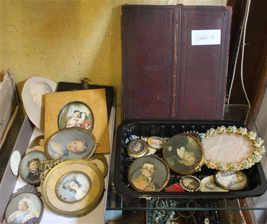 Collection of various miniatures
